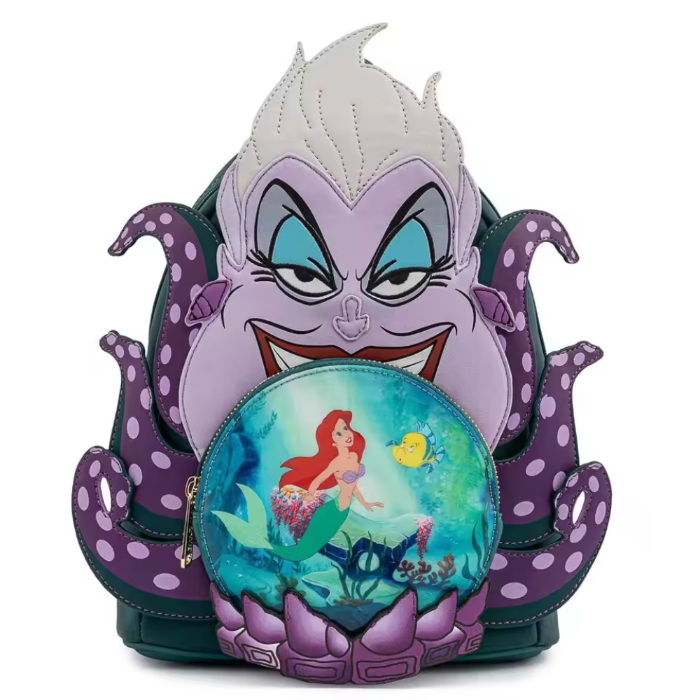Kawaii Ursula And Mermaid Backpack