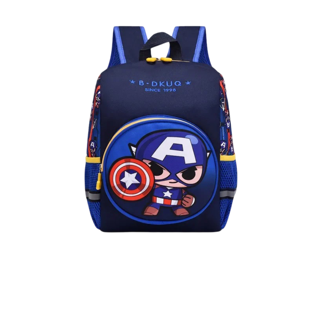 Kawaii Captain America Backpack