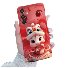 Kawaii Snake Baby Red Phone Case For Samsung Galaxy Kawaii Snake Baby Red Phone Case For Samsung Galaxy