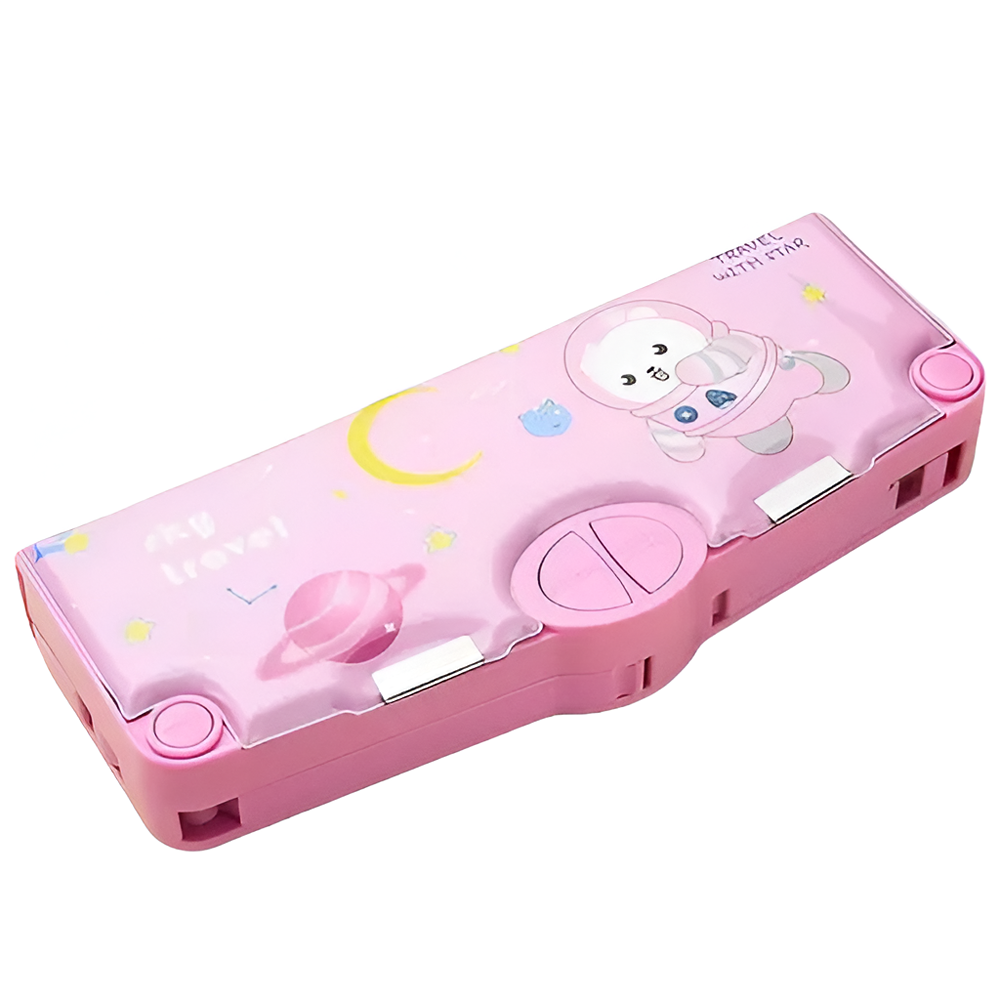 Kawaii Sky Travel With Bear Pencil Case