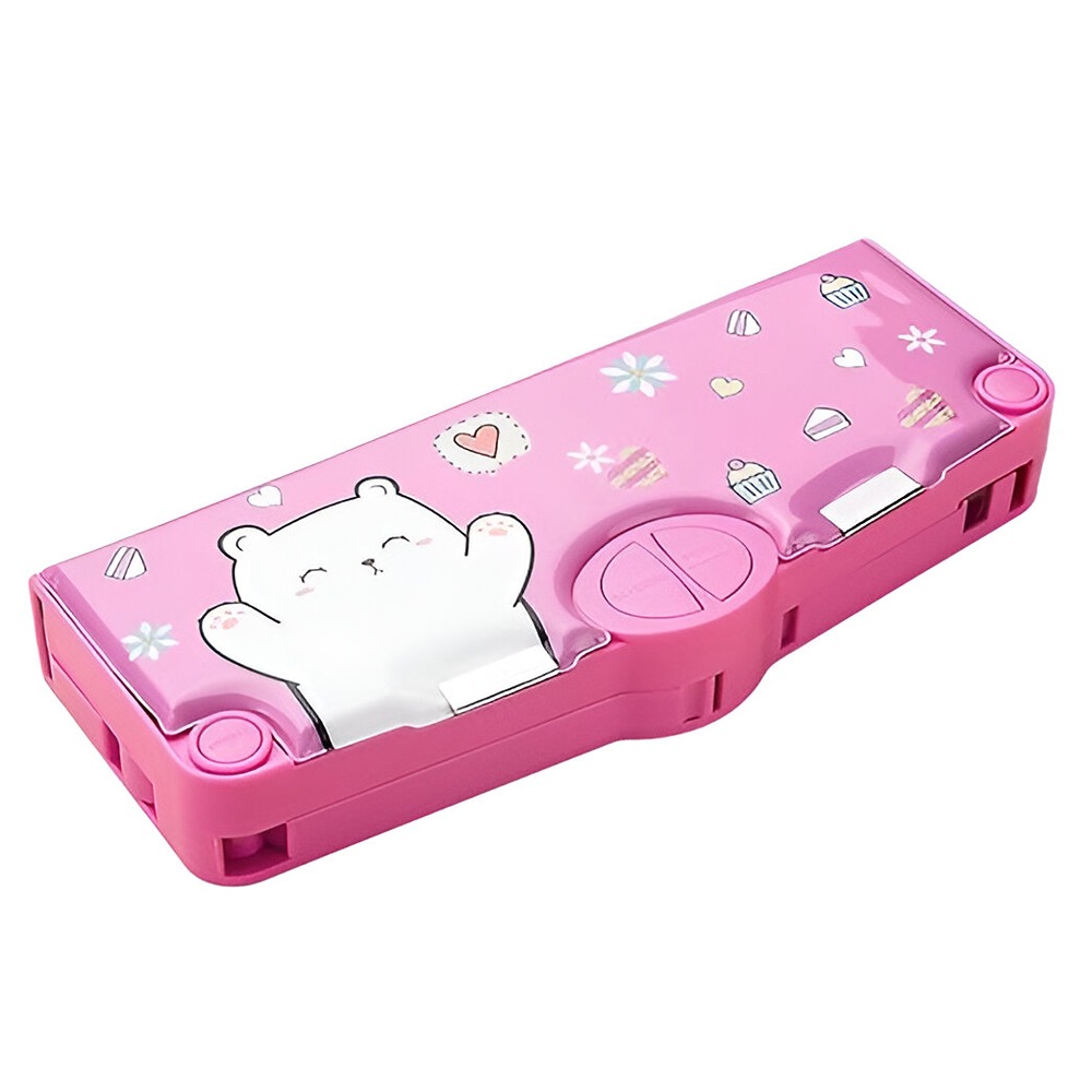 Kawaii White Bear Pencil Case