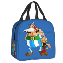 Kawaii Cartoon Asterix Obelix And Asterix Lunch Bag Kawaii Cartoon Asterix Obelix And Asterix Lunch Bag