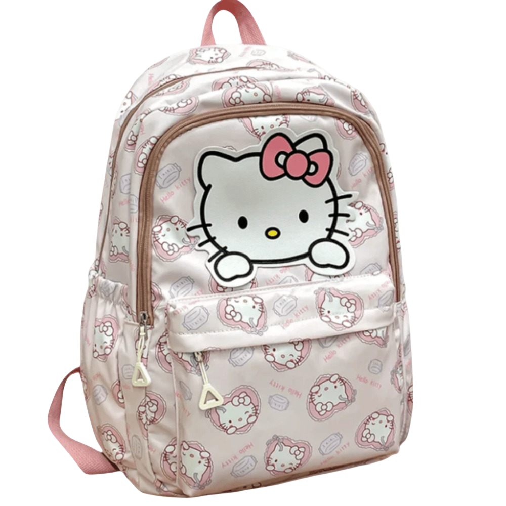 Sanrio Anime Hello Kitty Kawaii Student Backpack