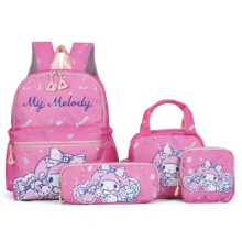 4Pcs/Set Cartoon My Melody Kawaii Backpack 4Pcs/Set Cartoon My Melody Kawaii Backpack