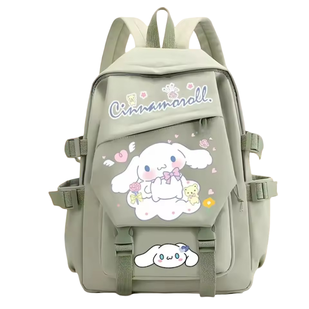 Kawaii Cartoon Sanrio Cinnamoroll Printed Student School Bag
