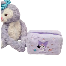 Sanrio Cartoon Kuromi Kawaii Plush Pencil Case Sanrio Cartoon Kuromi Kawaii Plush Pencil Case