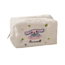 Sanrio Cartoon Cinnamoroll Kawaii Plush Pencil Case Sanrio Cartoon Cinnamoroll Kawaii Plush Pencil Case