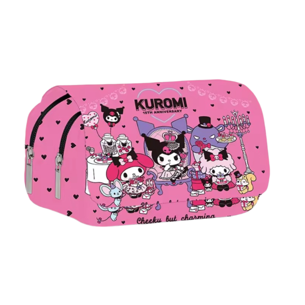 Sanrio Kawaii Character Print Large-Capacity Pencil Case Sanrio Kawaii Character Print Large-Capacity Pencil Case