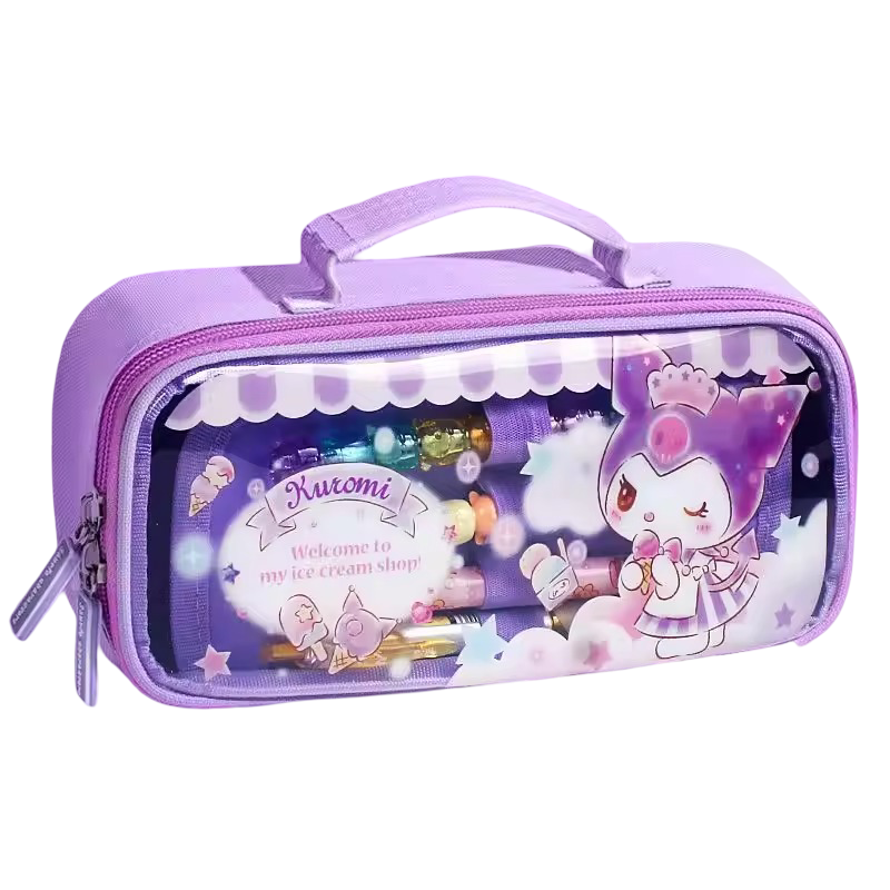 Sanrio Kuromi Waterproof Kawaii Pencil Case 