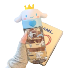 500ml Cinnamoroll Sanrio Kawaii Portable Water Bottle 500ml Cinnamoroll Sanrio Kawaii Portable Water Bottle