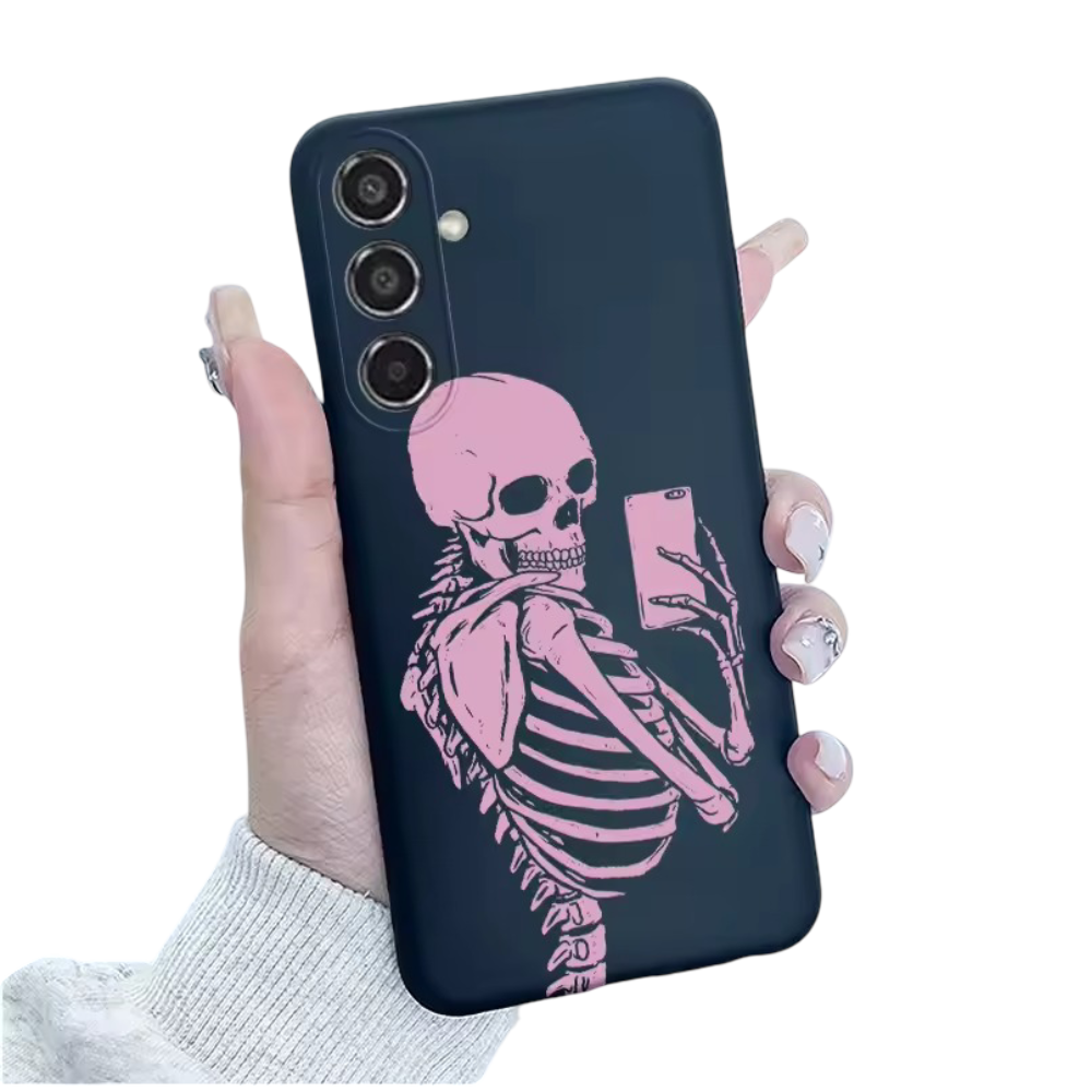 Kawaii Skull Phone Case For Samsung Galaxy