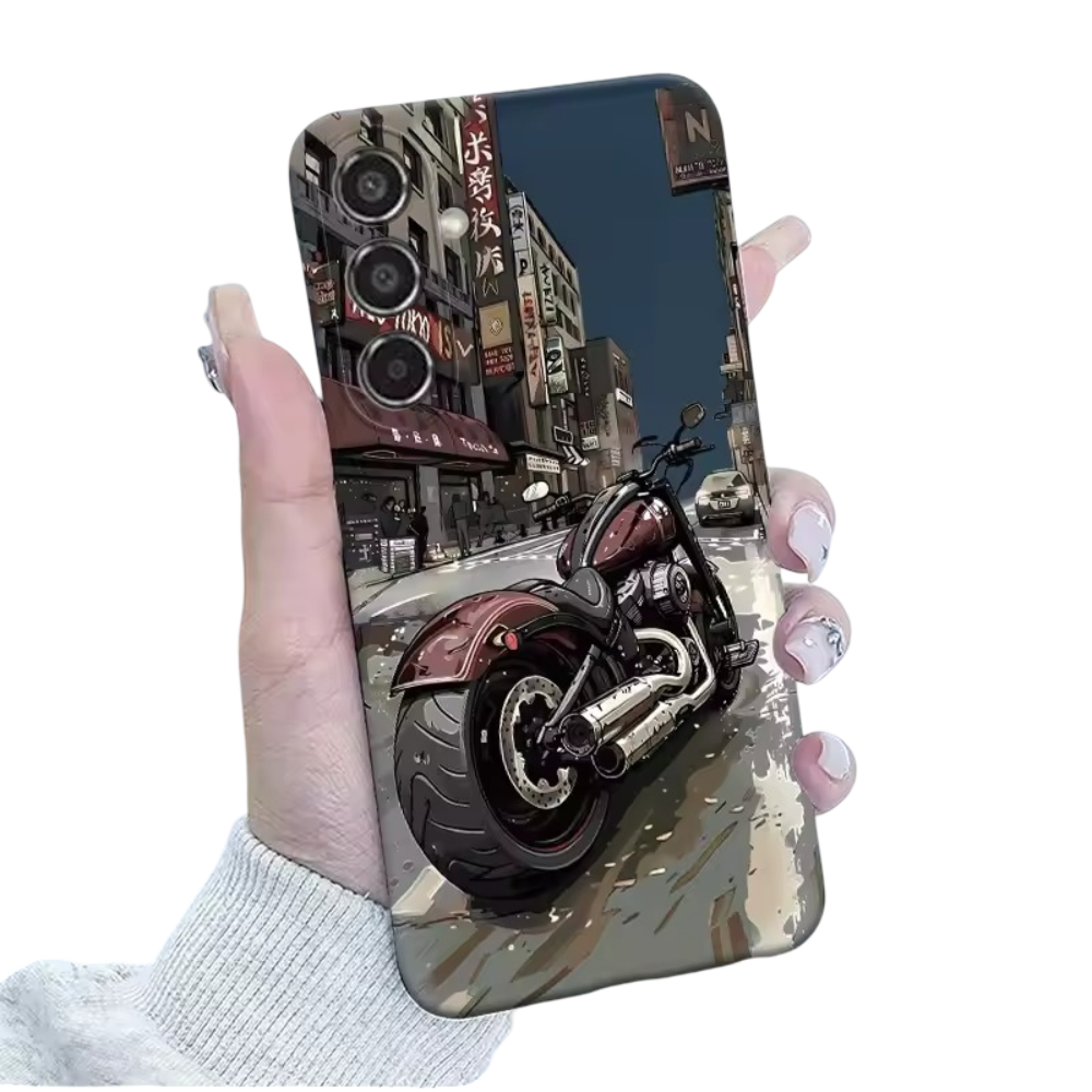 Kawaii Harley-Davidson Phone Case For Samsung Galaxy