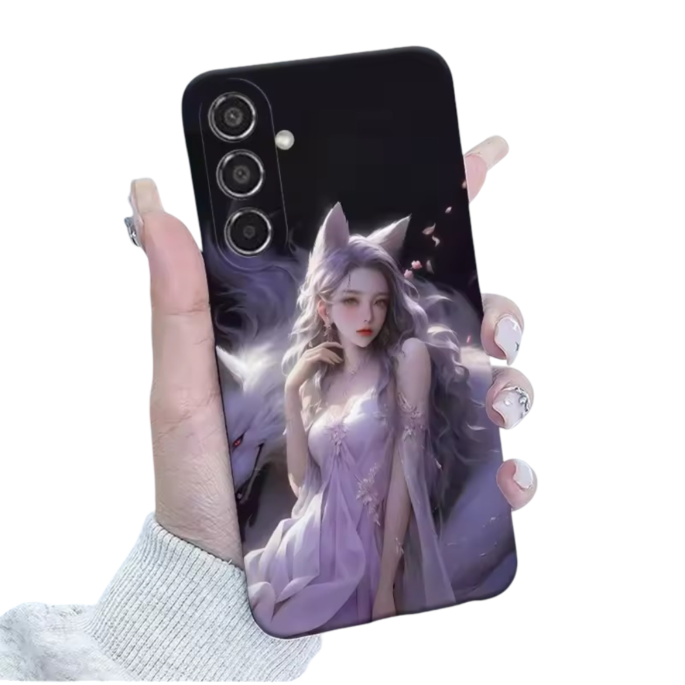 Kawaii Fantasy Girl Art Phone Case For Samsung Galaxy