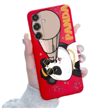 Kawaii Panda Red Phone Case For Samsung Galaxy Kawaii Panda Red Phone Case For Samsung Galaxy
