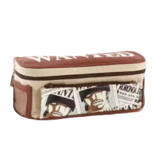 Kawaii One Piece Wanted Luffy Pencil Case Kawaii One Piece Wanted Luffy Pencil Case