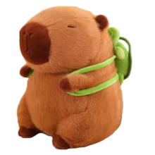 Kawaii Animal Capybara With Tortoise Plush Toy Kawaii Animal Capybara With Tortoise Plush Toy