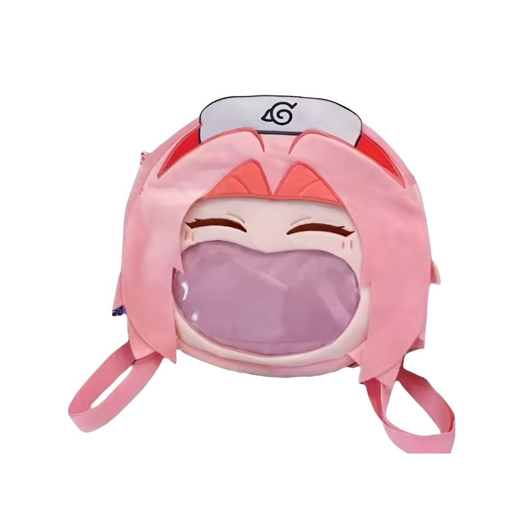 Kawaii Naruto Sakura Haruno Plush Backpack