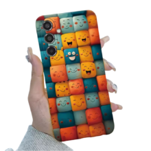 Cartoon Kawaii Smiley Pattern Phone Case For Samsung Galaxy Cartoon Kawaii Smiley Pattern Phone Case For Samsung Galaxy