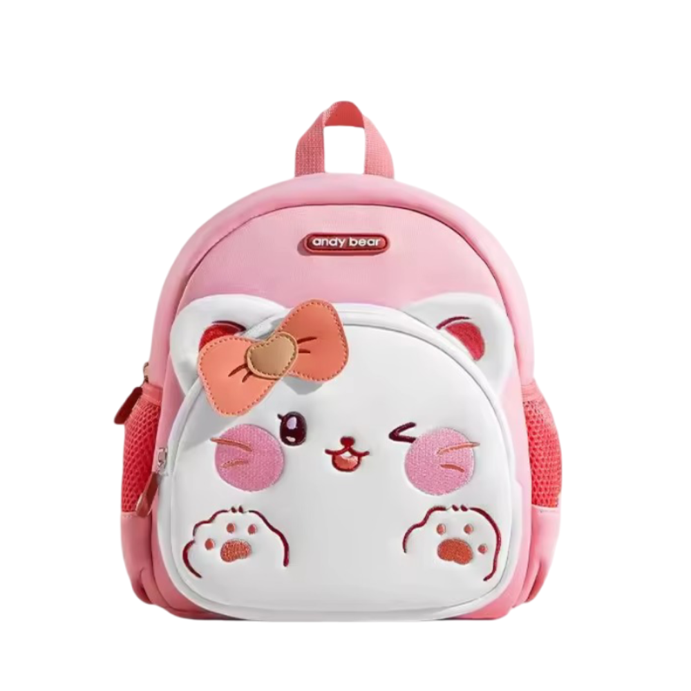 Kawaii Cartoon Cat Kindergarten School Bag