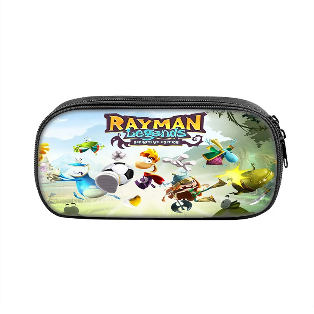 Kawaii Cartoon Rayman Definitive Edition Legends Pencil Case