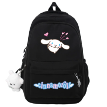 Kawaii Sanrio Cinnamoroll Black Backpack Kawaii Sanrio Cinnamoroll Black Backpack