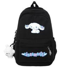 Kawaii Cartoon Cinnamoroll With Flowers Backpack Kawaii Cartoon Cinnamoroll With Flowers Backpack