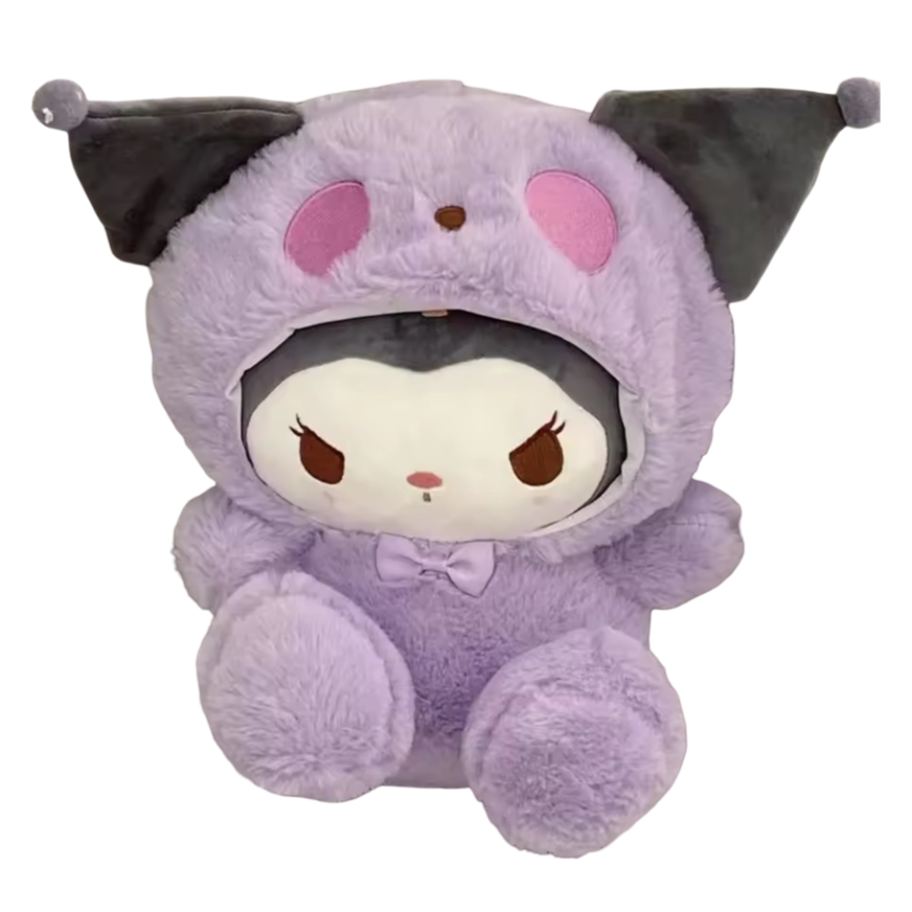 25cm Sanrio Kawaii Cartoon Kuromi Plush Toy
