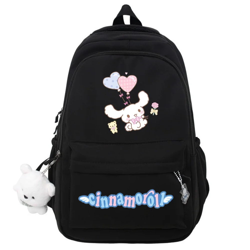 Kawaii Cartoon Cinnamoroll With Balloons Backpack