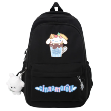Kawaii Cartoon Chocolate Cup Cinnamoroll Backpack Kawaii Cartoon Chocolate Cup Cinnamoroll Backpack