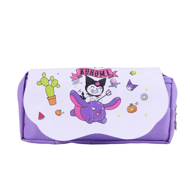 Kawaii Sanrio Kuromi Anime Pencil Case