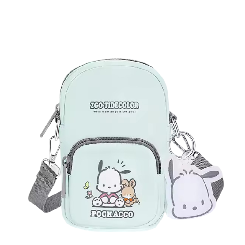 Cartoon Kawaii Pochacco Portable Crossbody Bag Cartoon Kawaii Pochacco Portable Crossbody Bag