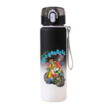 Kawaii Goku And Bulma Dragon Ball Water Bottle Kawaii Goku And Bulma Dragon Ball Water Bottle