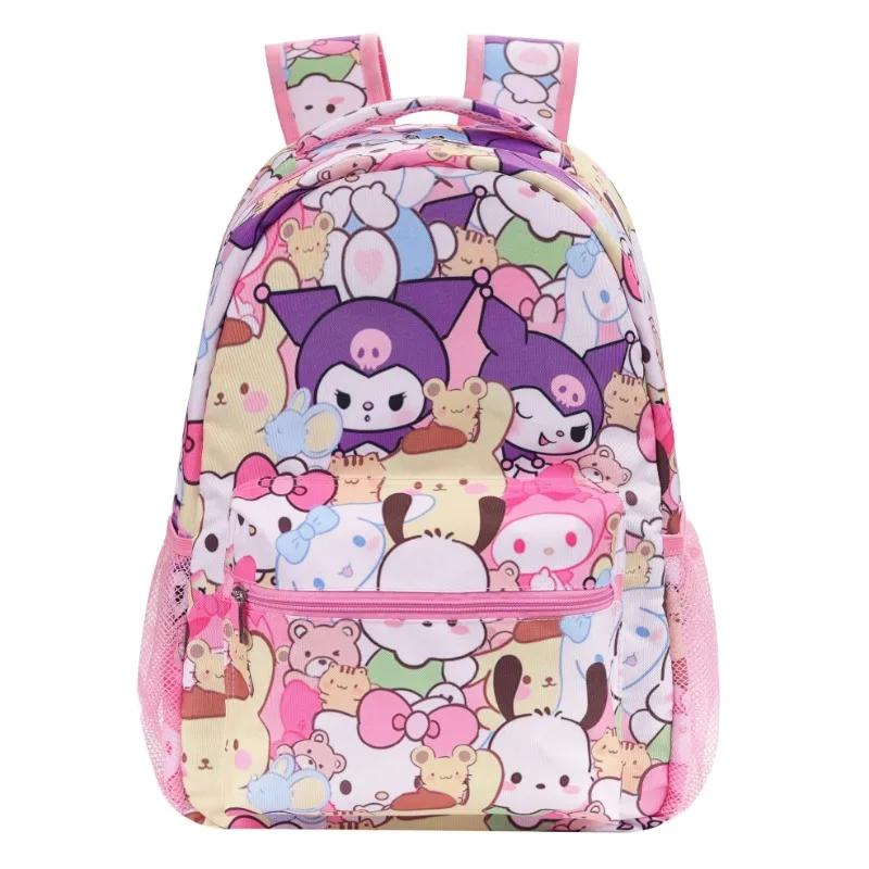 Kawaii Sanrio Cartoon Sanrio Characters Pattern Backpack