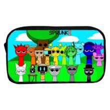 Kawaii Sprunki Printed Pencil Case Kawaii Sprunki Printed Pencil Case