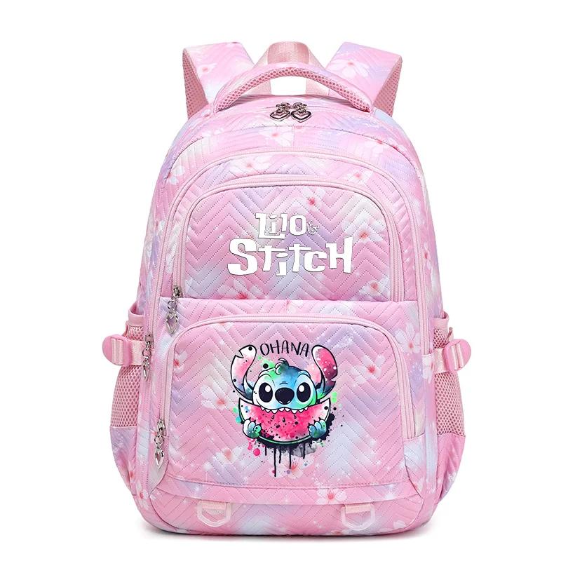 Kawaii Lilo And Stitch Waterproof Backpack