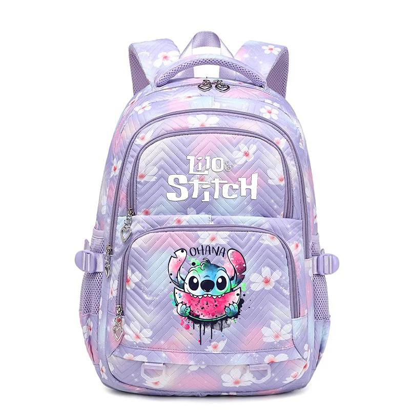 Kawaii Lilo And Stitch Waterproof Backpack