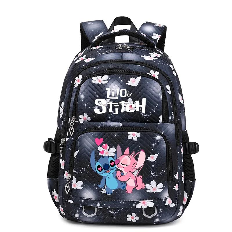Lilo And Stitch Waterproof Kawaii Student Backpack