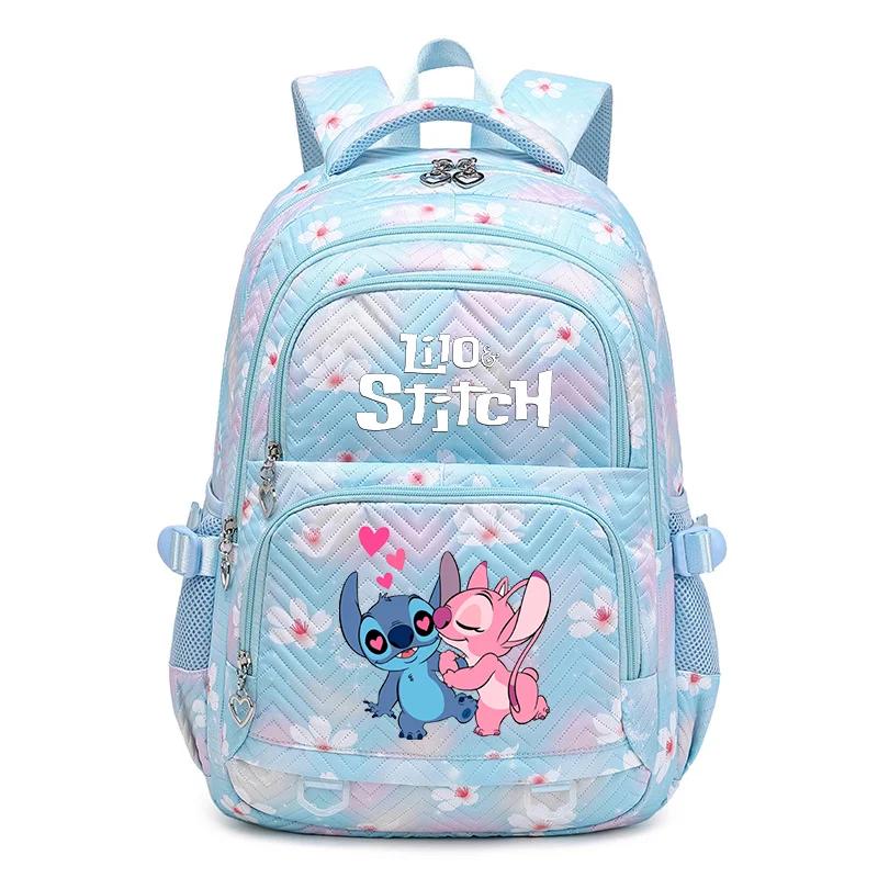 Lilo And Stitch Waterproof Kawaii Student Backpack
