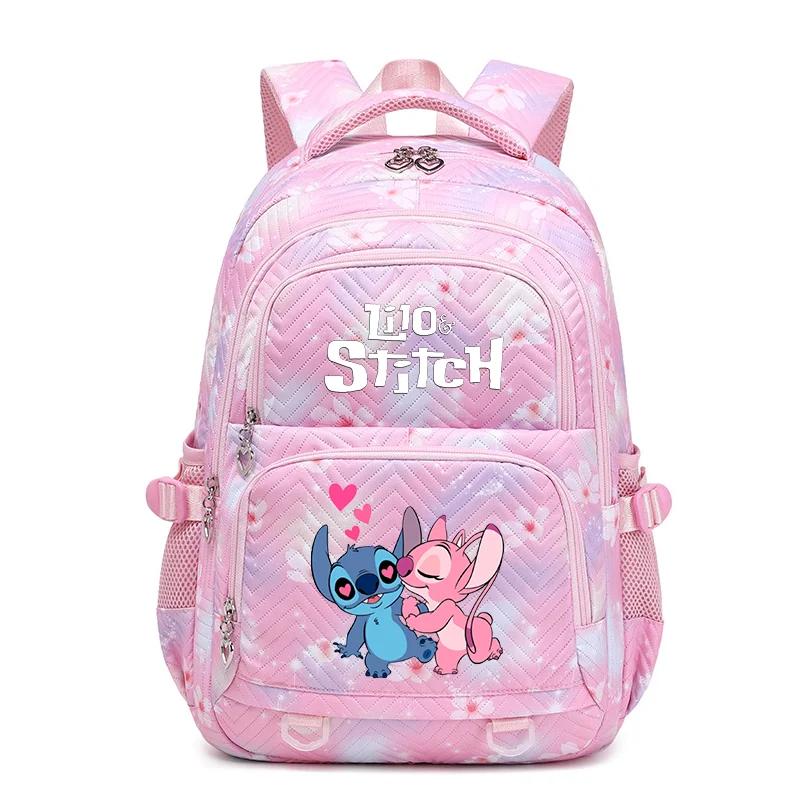 Lilo And Stitch Waterproof Kawaii Student Backpack