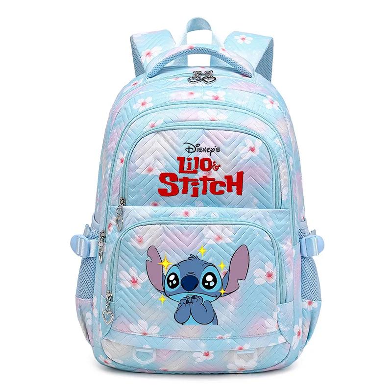 Lilo And Stitch Waterproof Kawaii Student Schoolbag