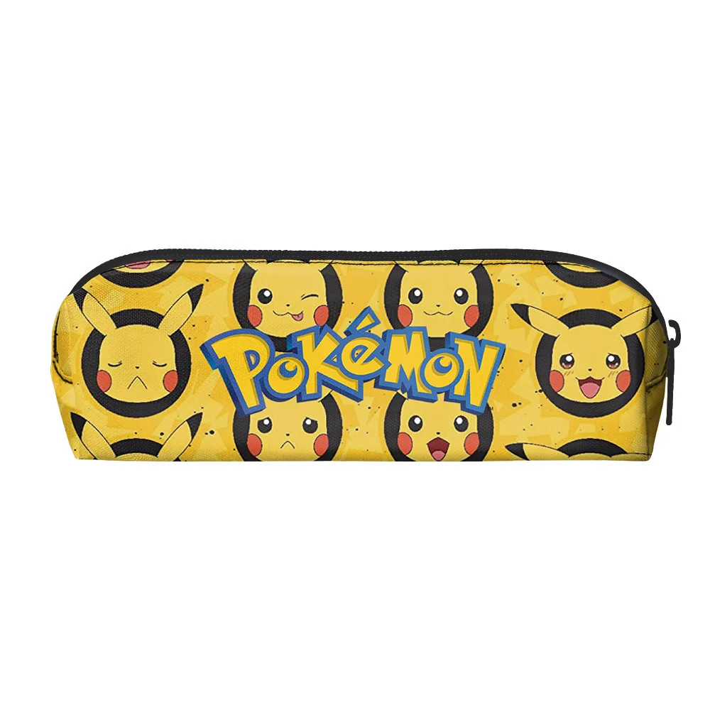 Kawaii Pokemon Pikachu Pattern Pencil Case Kawaii Pokemon Pikachu Pattern Pencil Case