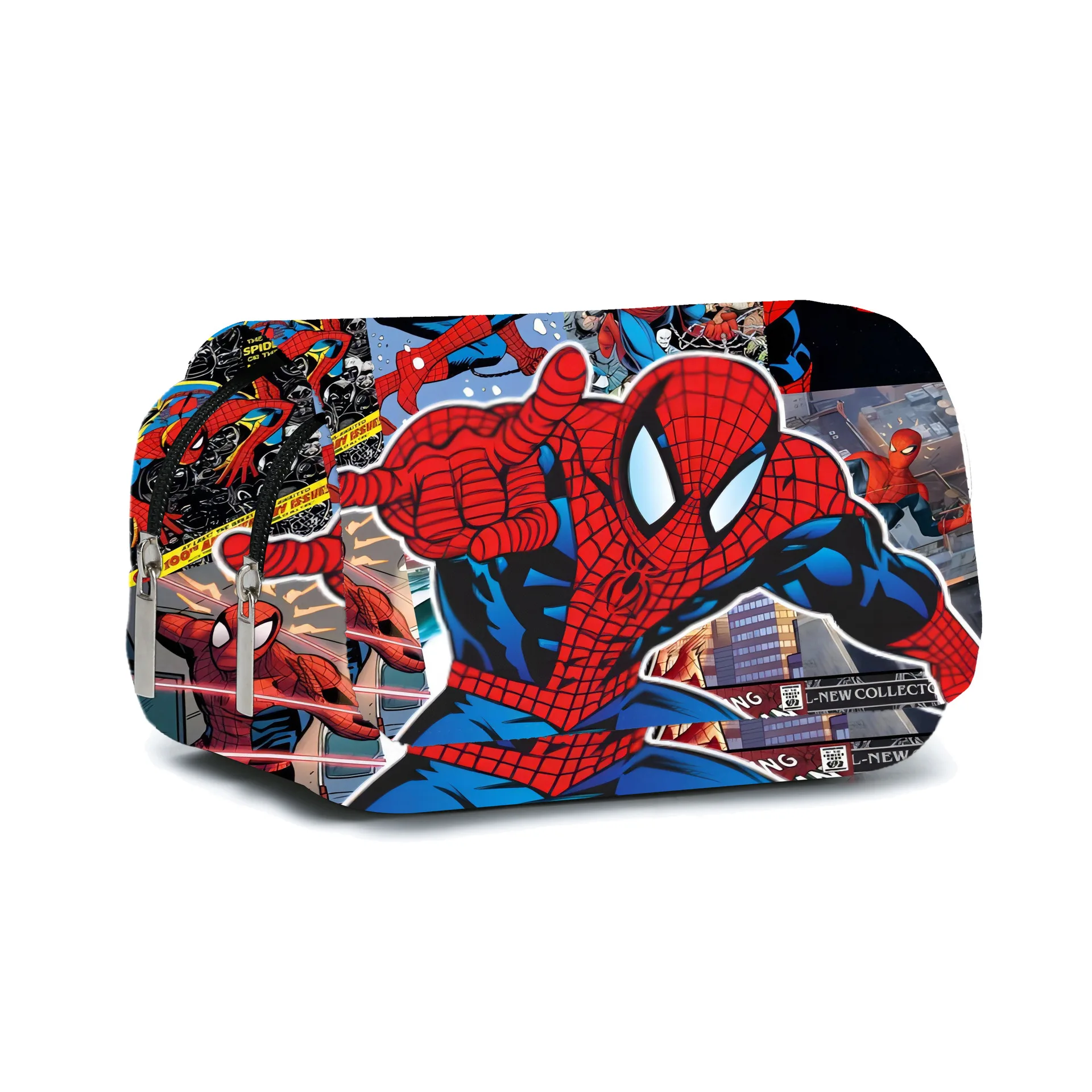 Kawaii Superhero Spider Man Print Pencil Case Kawaii Superhero Spider Man Print Pencil Case