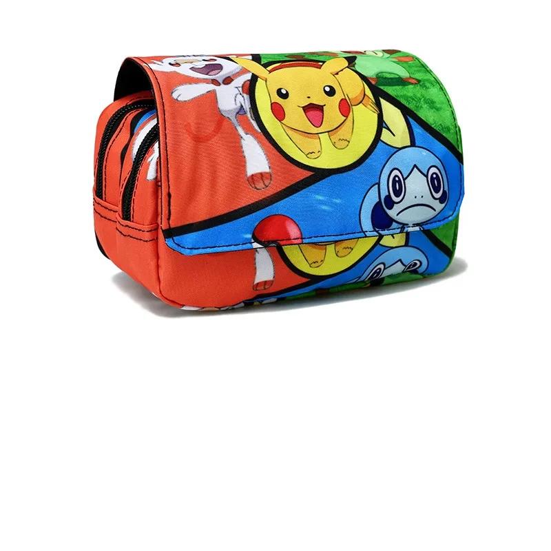 Kawaii Pokemon Sobble And Pikachu Pencil Case