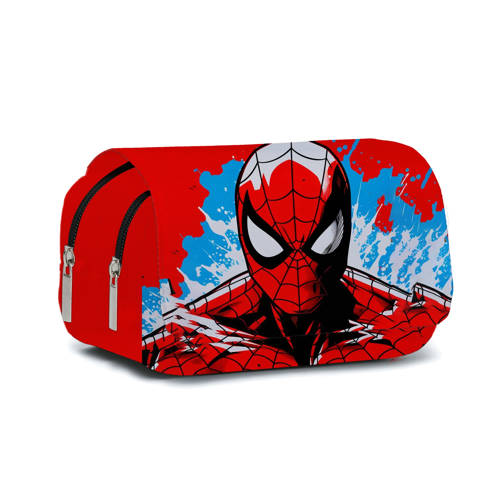 Kawaii Superhero Spider-Man Nylon Pencil Case