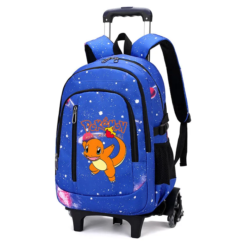 Anime Kawaii Pokemon Charmander Trolley Backpack