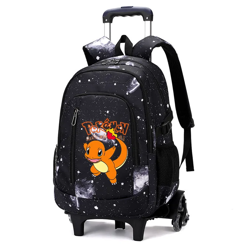 Anime Kawaii Pokemon Charmander Trolley Backpack