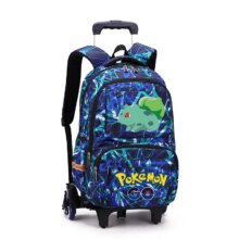 Kawaii Anime Pokemon Bulbasaur Trolly Backpack Kawaii Anime Pokemon Bulbasaur Trolly Backpack