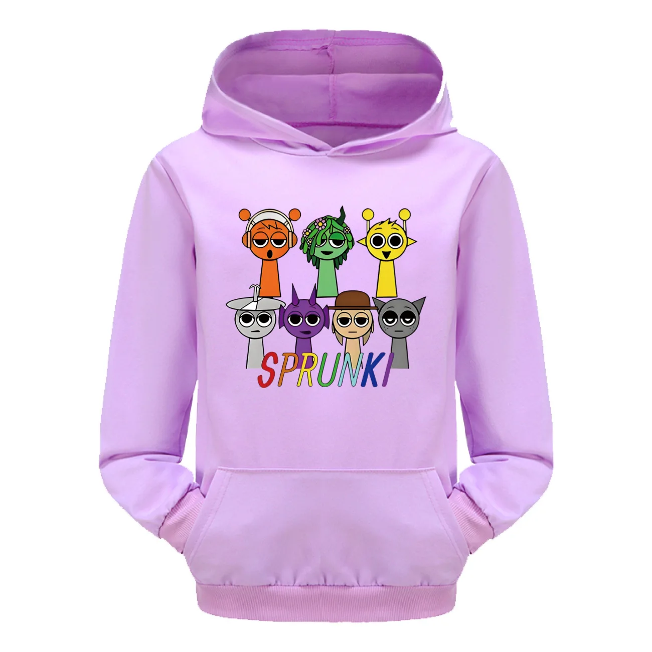 Anime Kawaii Cartoon Incredibox Sprunki Character Hoodie