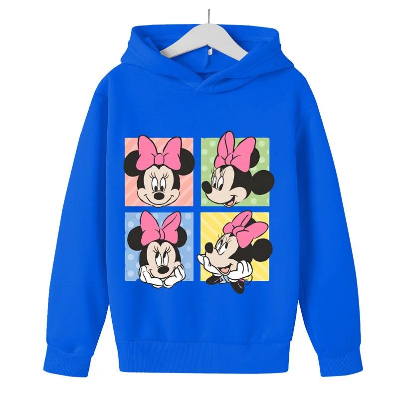 Minnie Mouse Printed Kawaii Hoodie