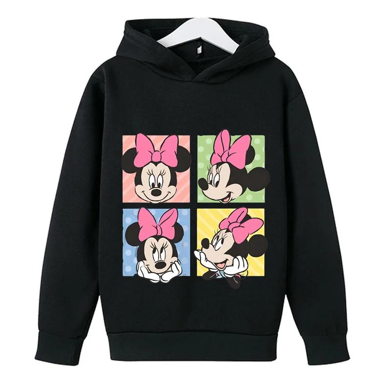 Minnie Mouse Printed Kawaii Hoodie